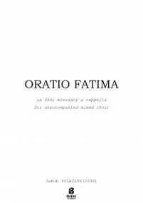 Oratio Fatima image